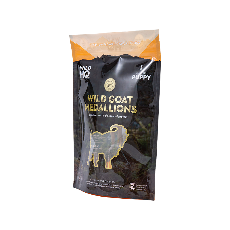 Frisklåsende og frostfri stand-up frossen madpose Frisklåsende og frostfri stand-up frossen madpose