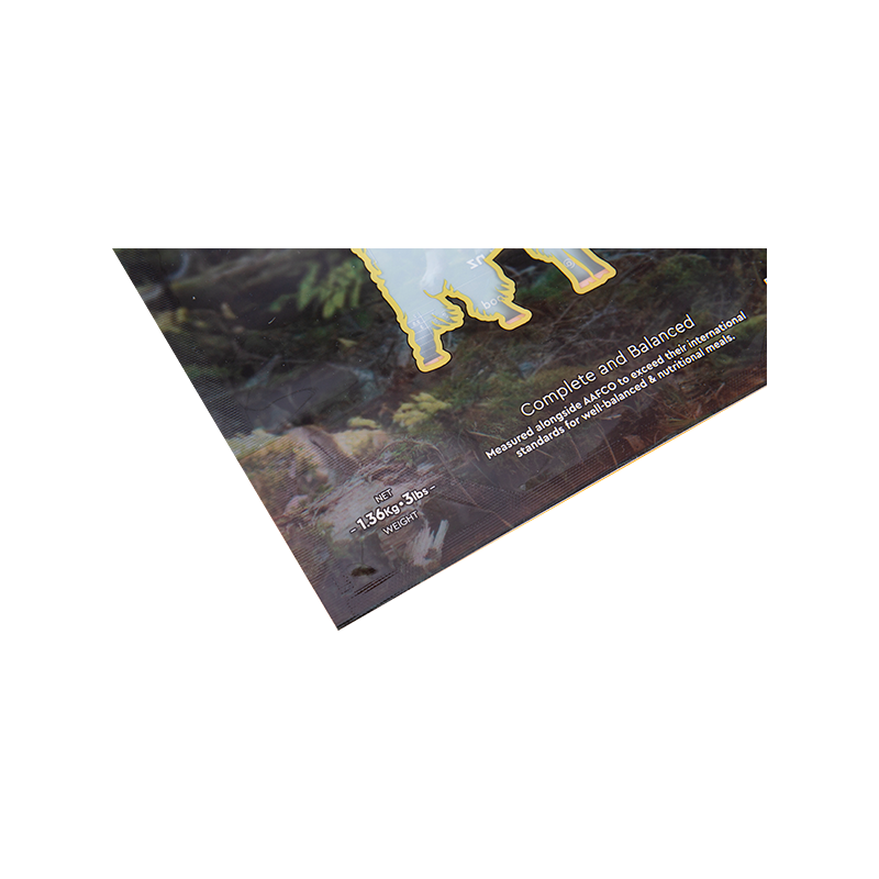 Frisklåsende og frostfri stand-up frossen madpose Frisklåsende og frostfri stand-up frossen madpose