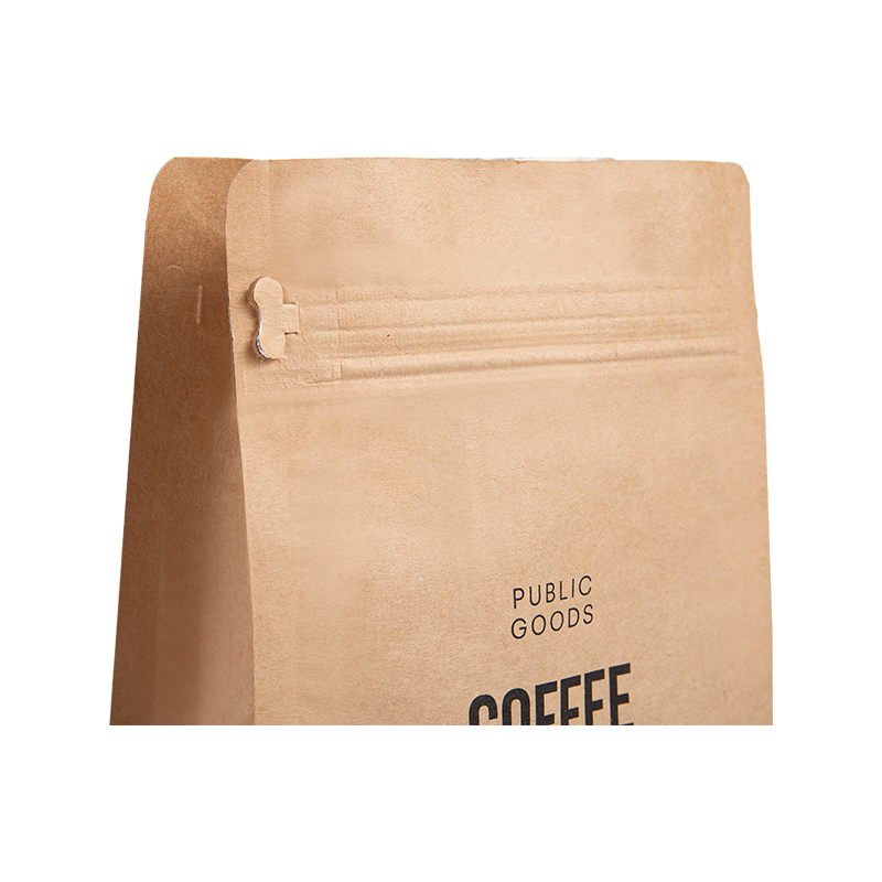 Farverig Retro Kraft Paper Pouch Kaffepose Farverig Retro Kraft Paper Pouch Kaffepose