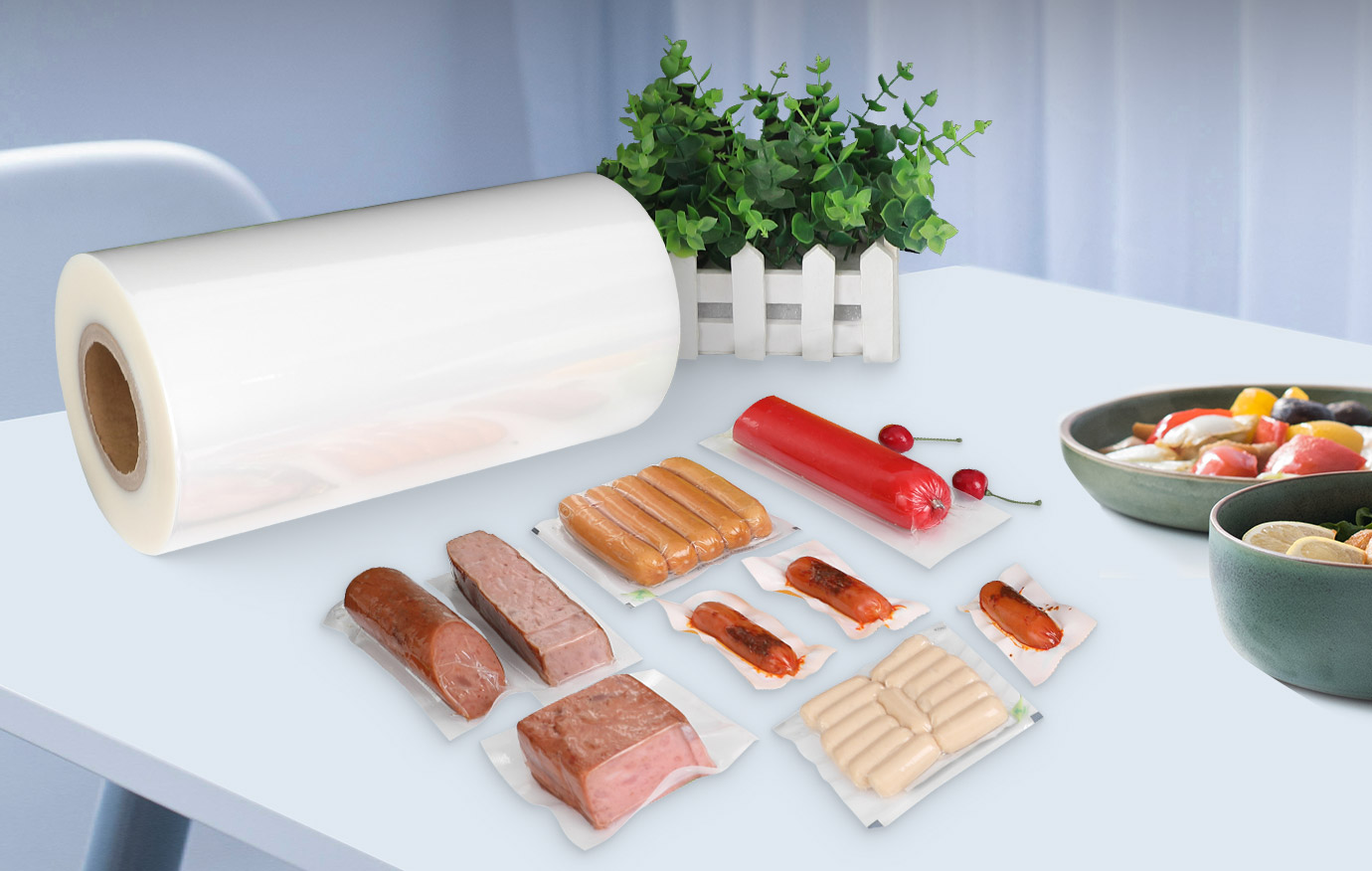 Flerlags co-ekstruderet film