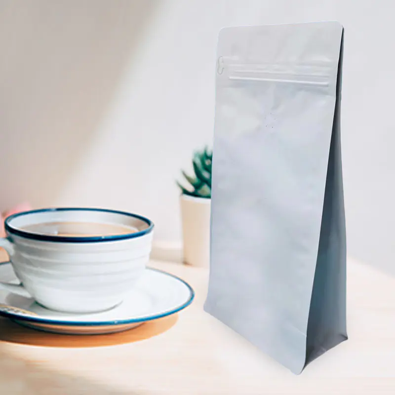 250g,500g,1 kg Almindelig aluminiumsfolie kaffebønnepose 250g,500g,1 kg Almindelig aluminiumsfolie kaffebønnepose