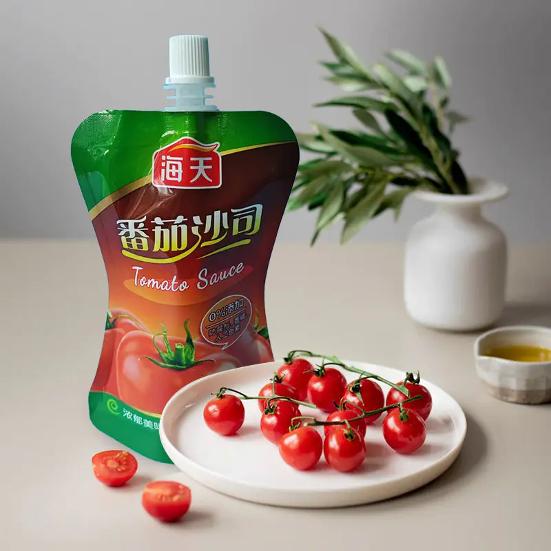 Højforseglet saucetudpose Højforseglet saucetudpose