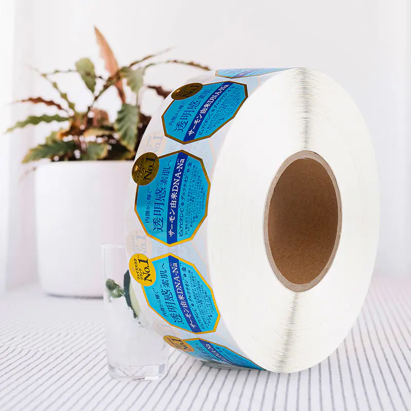 Vandtæt, olietæt selvklæbende skønhedsmærkat