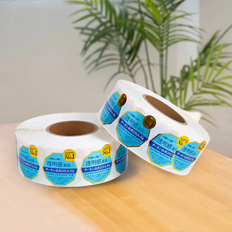 Stærk klæbende friktionsbestandig kaffepose Selvklæbende klistermærke