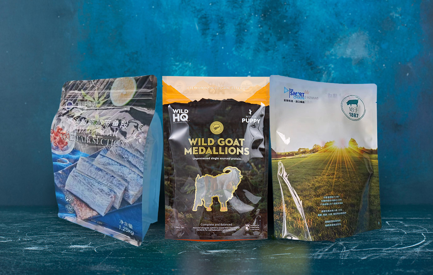 Emballagepose til frossen mad